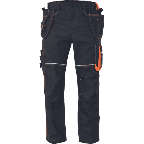 KNOXFIELD 320 pants anthracite/orange