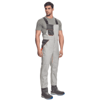 MONTROSE bibpants grey/dark grey