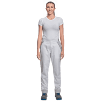 MONTROSE LADY trousers white/grey