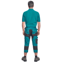 DAYBORO 3/4 nohavice petrolejová