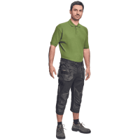 DAYBORO 3/4 nohavice čierna