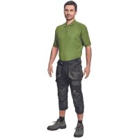 DAYBORO 3/4 nohavice čierna