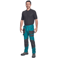 DAYBORO trousers petrol blue