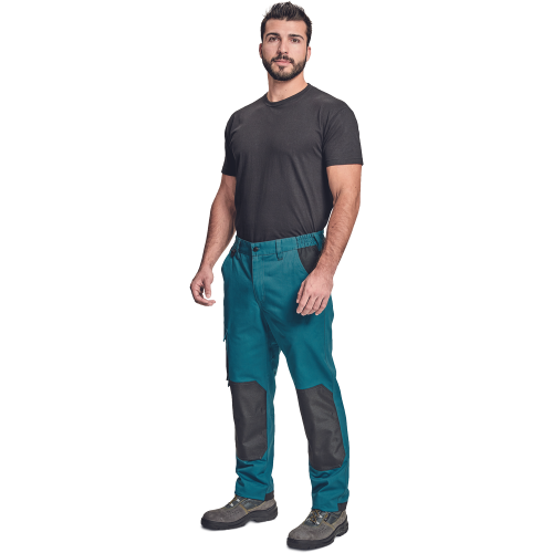 CREMORNE trousers petrol blue 