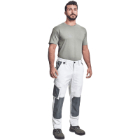 CREMORNE trousers white