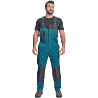 CREMORNE bibpants petrol blue