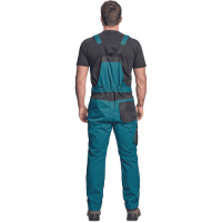 CREMORNE bibpants petrol blue