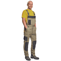 CREMORNE bibpants dusky green