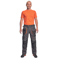 EMERTON PLUS PB trousers anthr/orange 