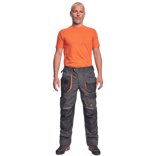 EMERTON PLUS PB trousers anthr/orange 