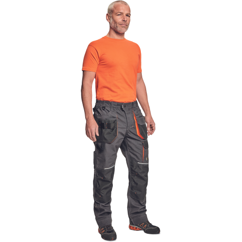 EMERTON PLUS PB trousers anthr/orange 