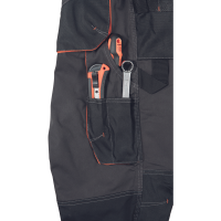 EMERTON PLUS PB trousers anthr/orange 