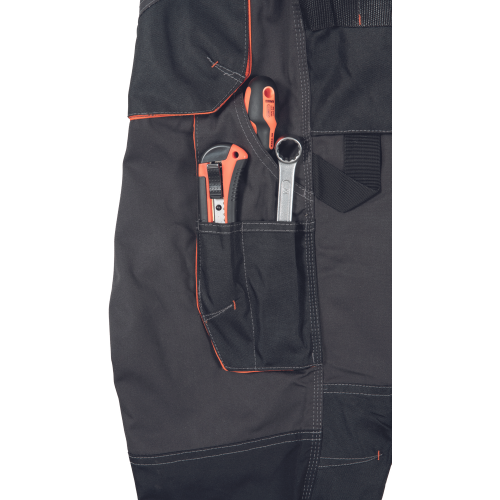 EMERTON PLUS PB trousers anthr/orange 