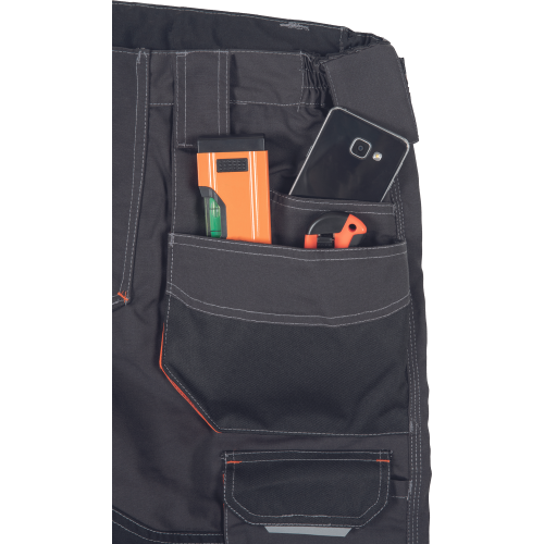 EMERTON PLUS PB trousers anthr/orange 