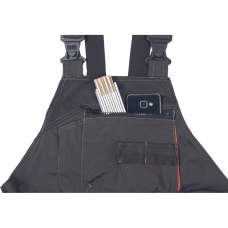 EMERTON PLUS PB bibpants anthr/orange 