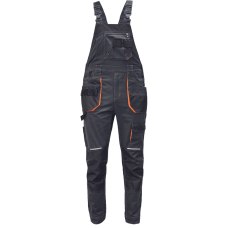 EMERTON PLUS PB bibpants anthr/orange 