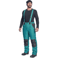 CREMORNE winter trousers petrol blue