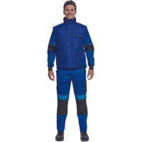 BEAVER bodywarmer royal blue