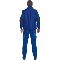 BEAVER bodywarmer royal blue