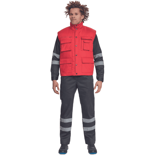 TRITON bodywarmer red