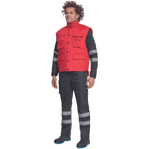 TRITON bodywarmer red