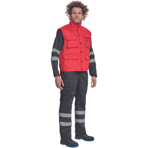 TRITON bodywarmer red