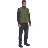 DAVIDA bodywarmer green