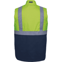 BRAVONE bodywarmer signal yellow