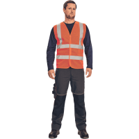 QUOLL vest high visible orange