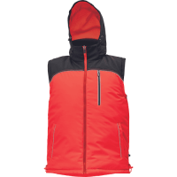 KNOXFIELD oboustr.vesta antrac/červ.