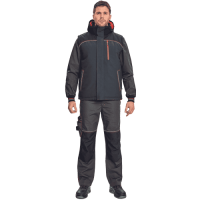 KNOXFIELD oboustr.vesta antrac/červ.