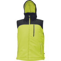 KNOXFIELD rev.vest anthracite/yellow