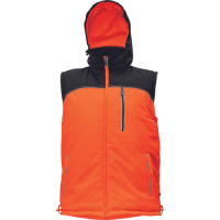 KNOXFIELD rev.vest anthracite/orange