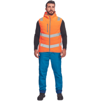 MONTROSE HV bodywarmer orange