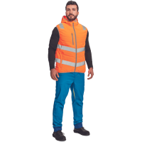 MONTROSE HV bodywarmer orange