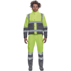 HELLIN HV bodywarmer yellow/grey