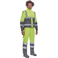 HELLIN HV bodywarmer yellow/grey