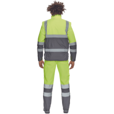 HELLIN HV bodywarmer yellow/grey