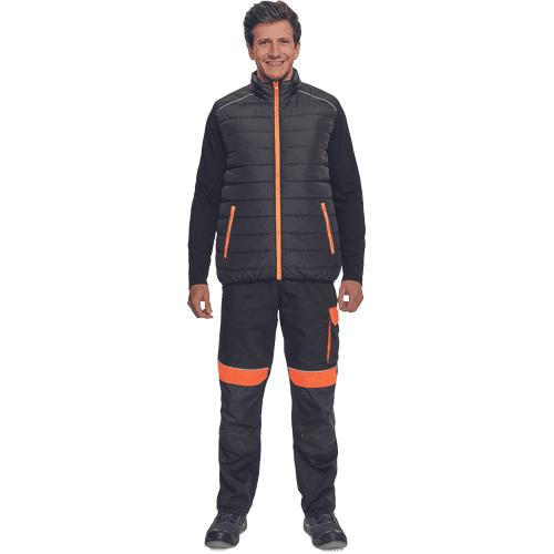 MAX VIVO LIGHT vest black/orange