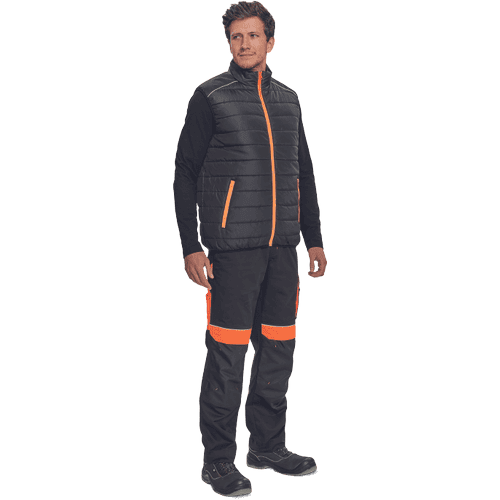 MAX VIVO LIGHT vest black/orange