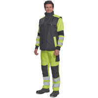 MAX VIVO bodywarmer black/yellow