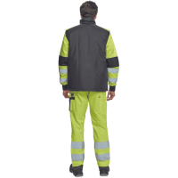 MAX VIVO bodywarmer black/yellow