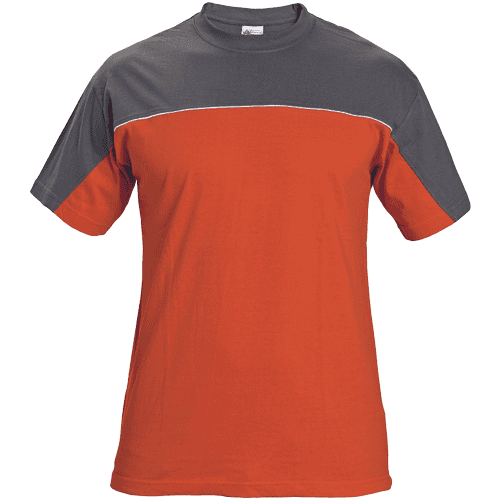 DESMAN T-shirt grey/orange