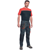 EMERTON T-shirt black/grey 