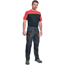 EMERTON T-shirt black/grey 