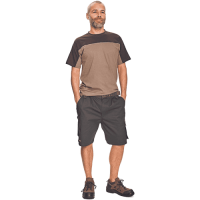 STANMORE tričko tm. hnedé