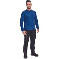 CAMBON tričko dlhý rukáv kráľovská modrá