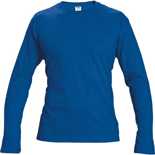 CAMBON tričko dlhý rukáv kráľovská modrá