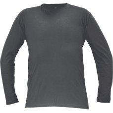 CAMBON T-shirt long sleeve stone grey