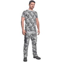 CRAMBE T-shirt grey camouflage